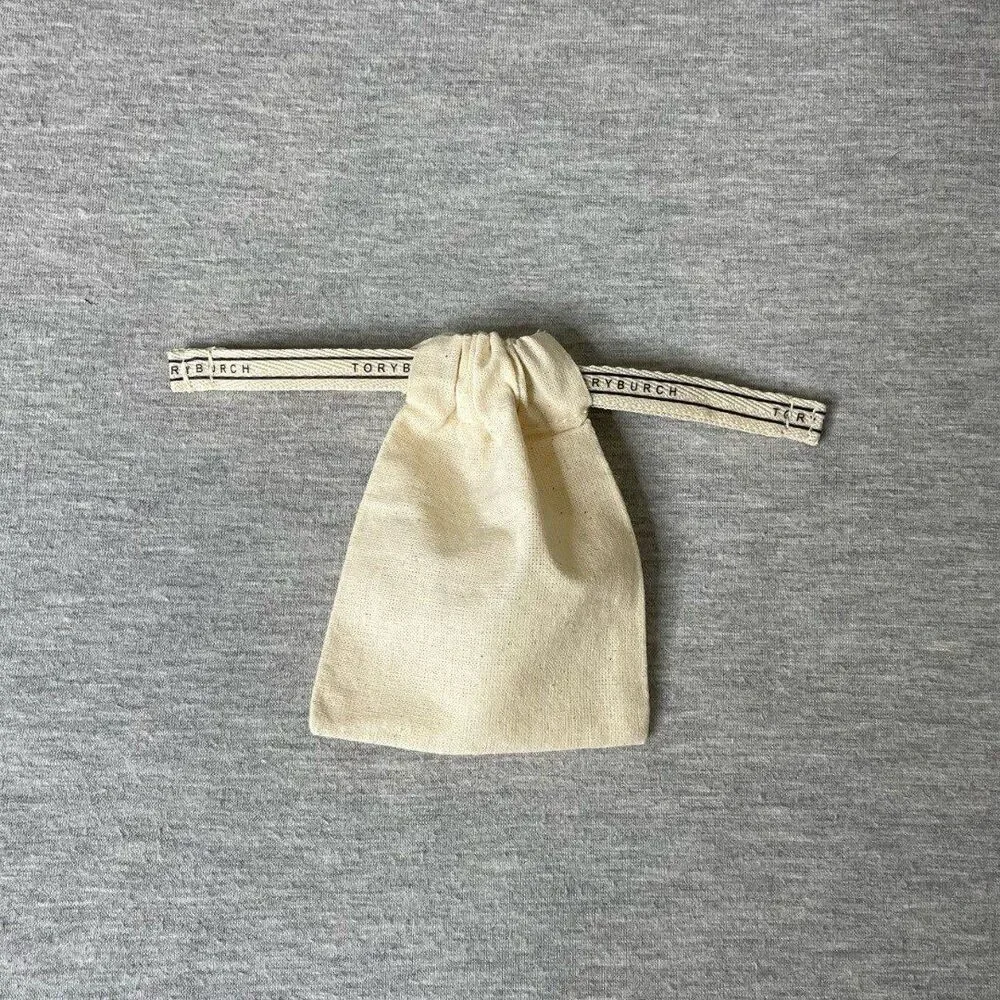 Tory Burch 9”x6.5” Logo Drawstring Dust Gift Bag